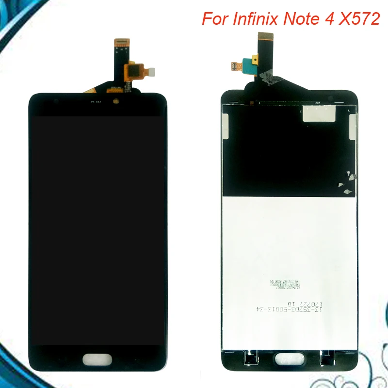ЖК дисплей 5 7 дюйма в сборе для Infinix Note 4 X572 с сенсорным экраном и дигитайзером