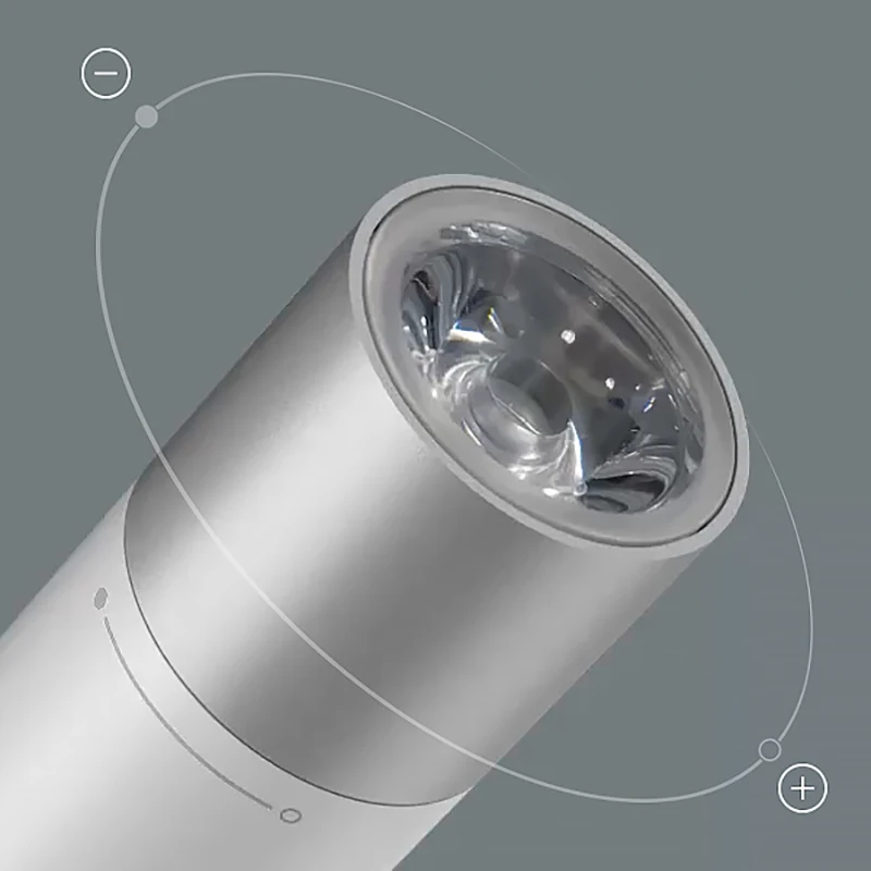 Портативная вспышка Xiaomi Mijia 11 регулируемых режимов яркости вращающаяся головка