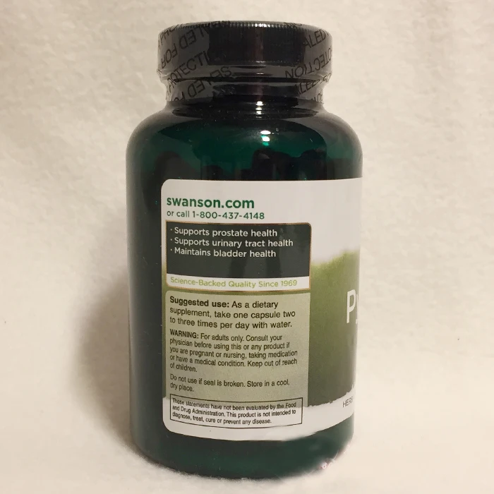 Бесплатная доставка Swanson Pygeum здоровье простаты 120 капсул EXP 03/22|растительные