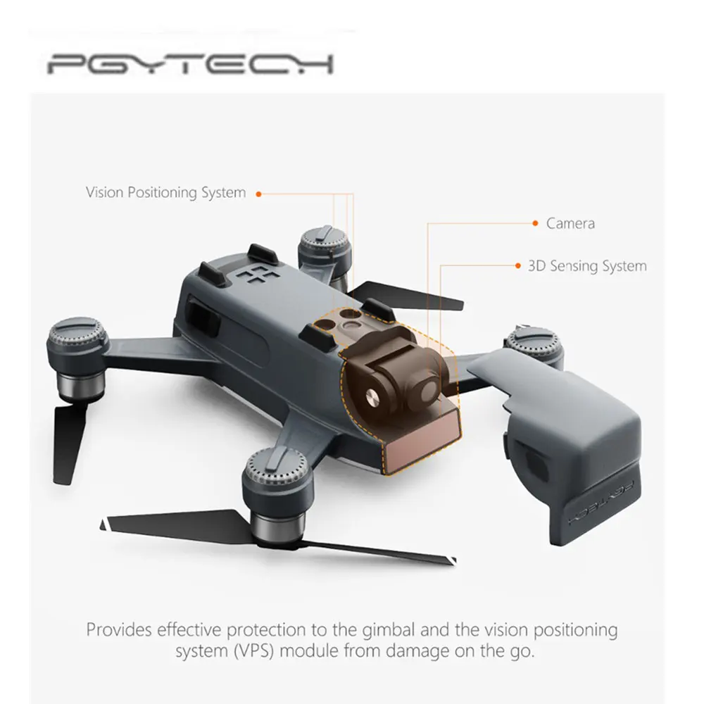 Чехол для фронтальной камеры PGYTECH защита экрана с 3d датчиком пыле и быстрое