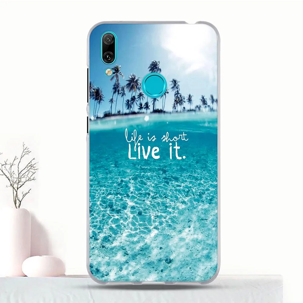 Для huawei Y7 Prime чехол TPU для huawei Y7 чехол-бампер huawei Y7 силиконовый чехол Funda 3D принт мультфильм