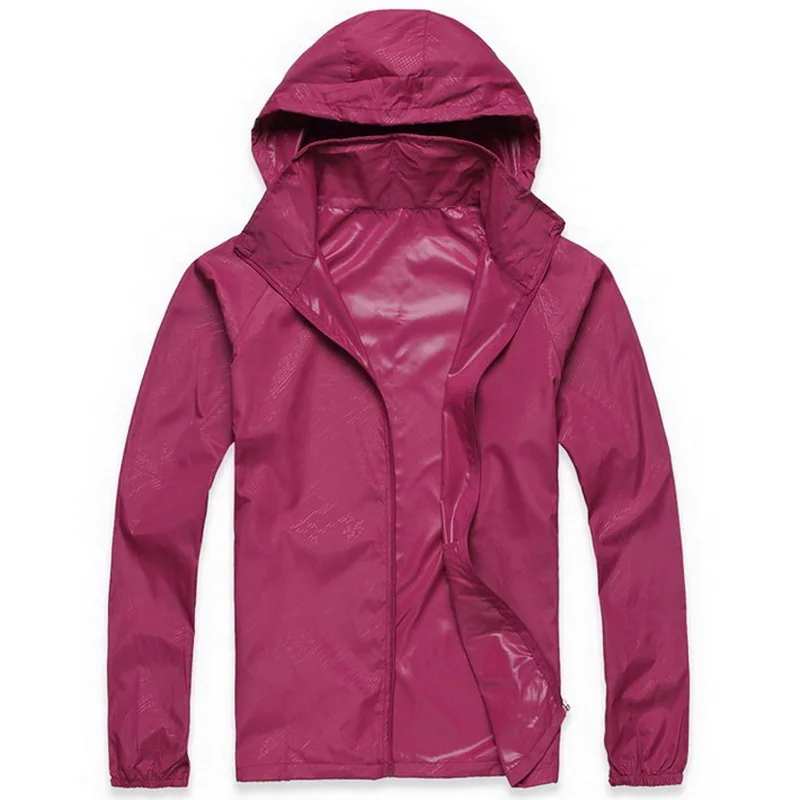 Ветровка быстросохнущая с защитой от уф лучей для мужчин и женщин тонкая