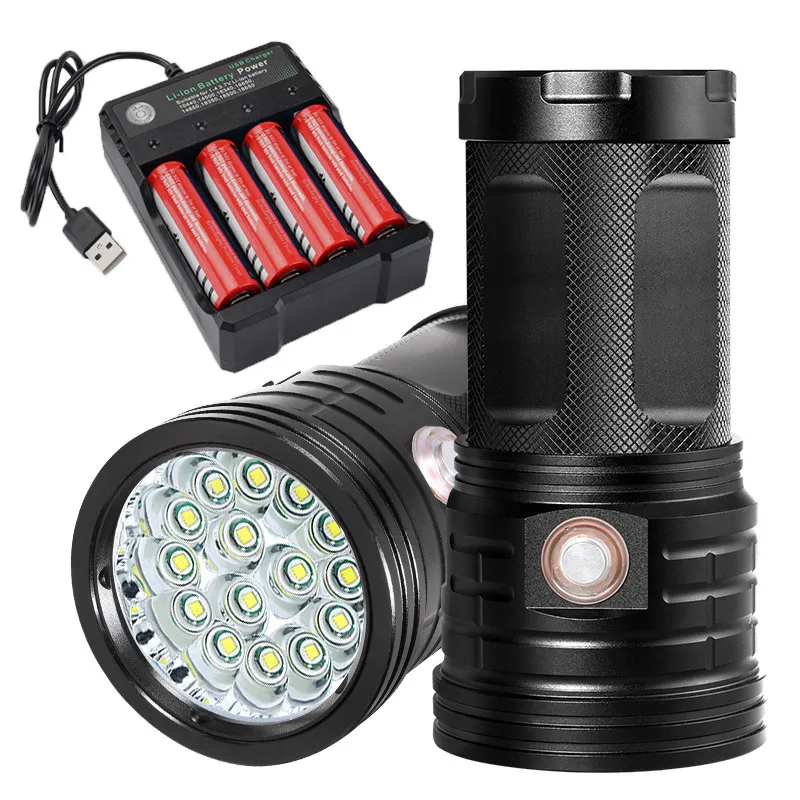 Супер яркий светодиодный фонарик 22800LM max USB linterna 3/6/9/12/15/18 T6 фонарь Наружный свет
