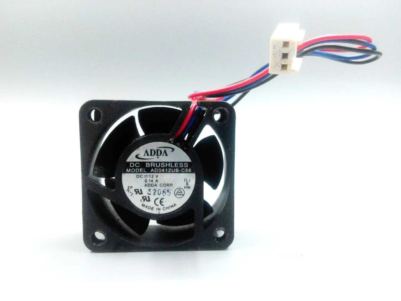 Для ADDA AD0412UB-C50 DC 12V 0.14A 3-линии 4020 4 см двойной шарикоподшипник Вентилятор охлаждения
