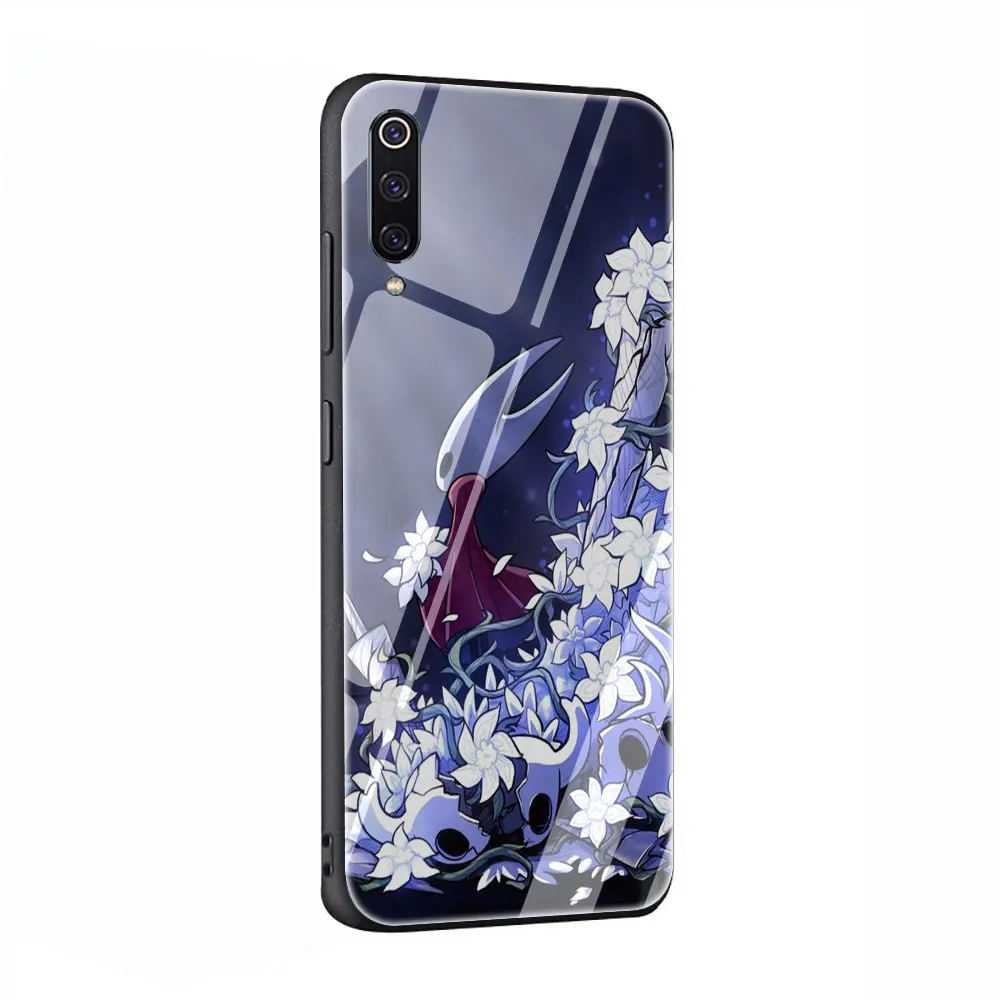 G1 Полый чехол из закаленного стекла Knight для телефона Xiaomi mi 8 9 Red mi 4X 6A Note 5 6 7 Pro Pocophone F1 - Цвет: G1