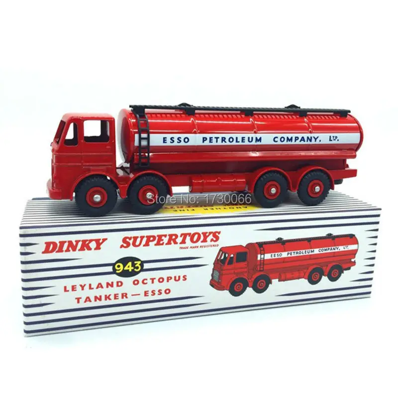 Dinky toys Supertoys 943 Atlas 1:43 масштабная модель автомобиля Leyland Octopus танкер ESSO сплав литье
