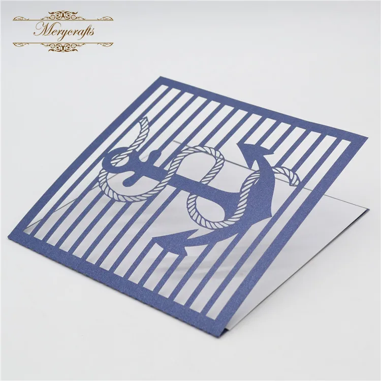 Элегантный дизайн якоря пригласительная открытие церемонии|card design|card cardcard invitation