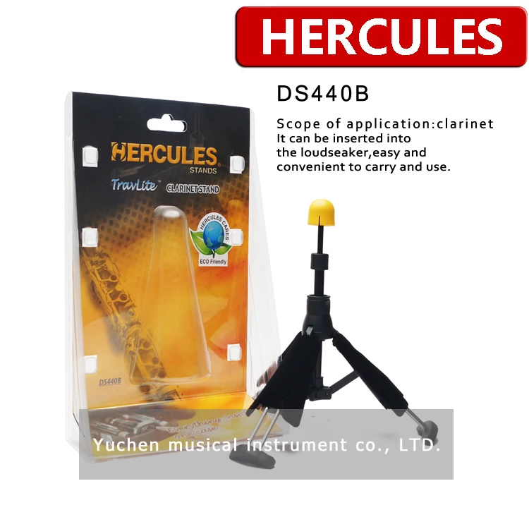 Salable product HERCULES стойка для кларнета DS440B/портативная кларнета|clarinet stand|standstand hercules |