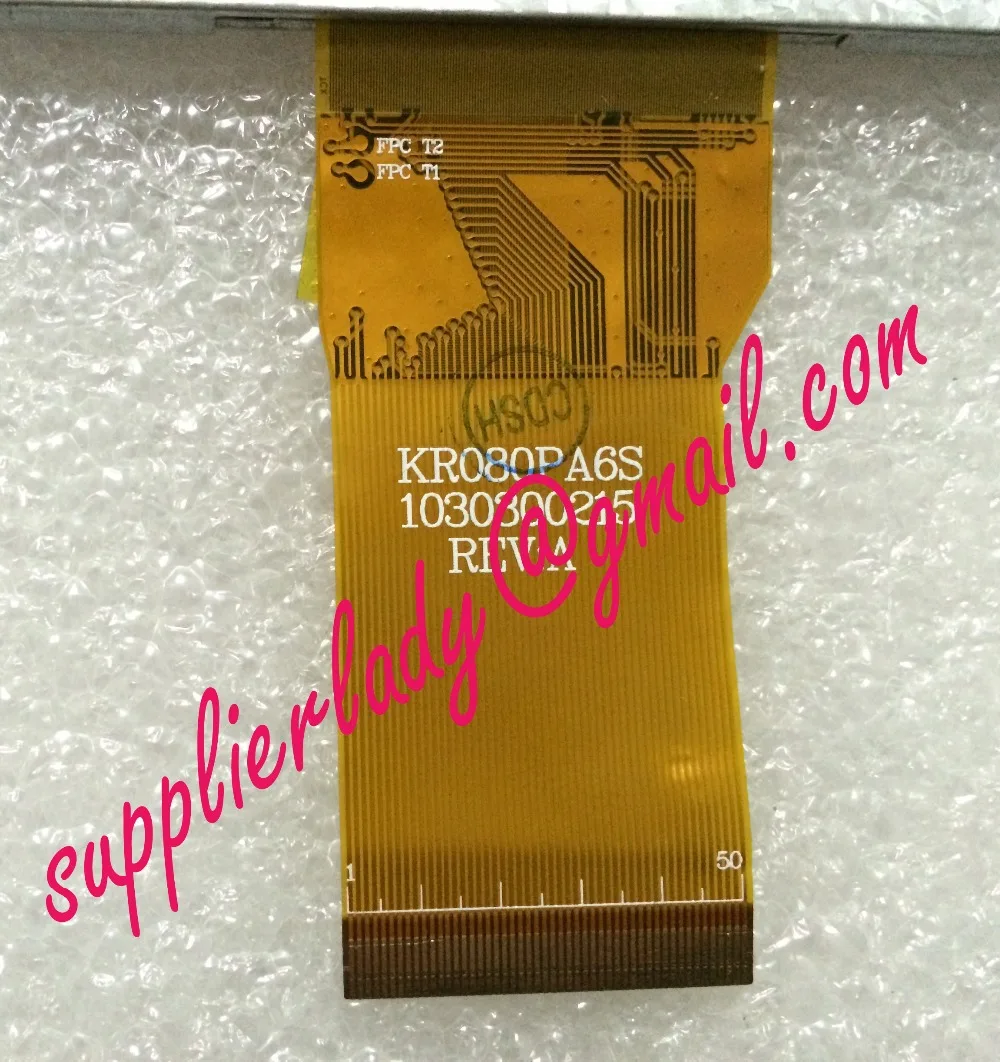 Оригинальный и новый 8 дюймовый 50pin ЖК экран KR080PA6S для CUBE U16GT KNC MD603 планшетный