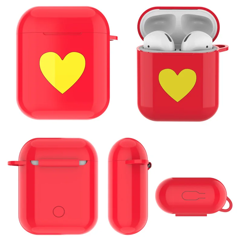 Новый милый Bluetooth беспроводной Чехол для наушников Apple AirPods TPU силиконовый