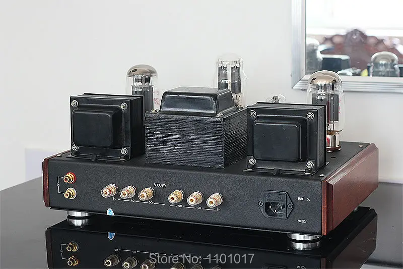 Ламповый усилитель Himing Mona / Rival Wood Version KT88 HIFI EXQUIS односторонний ручной работы amp