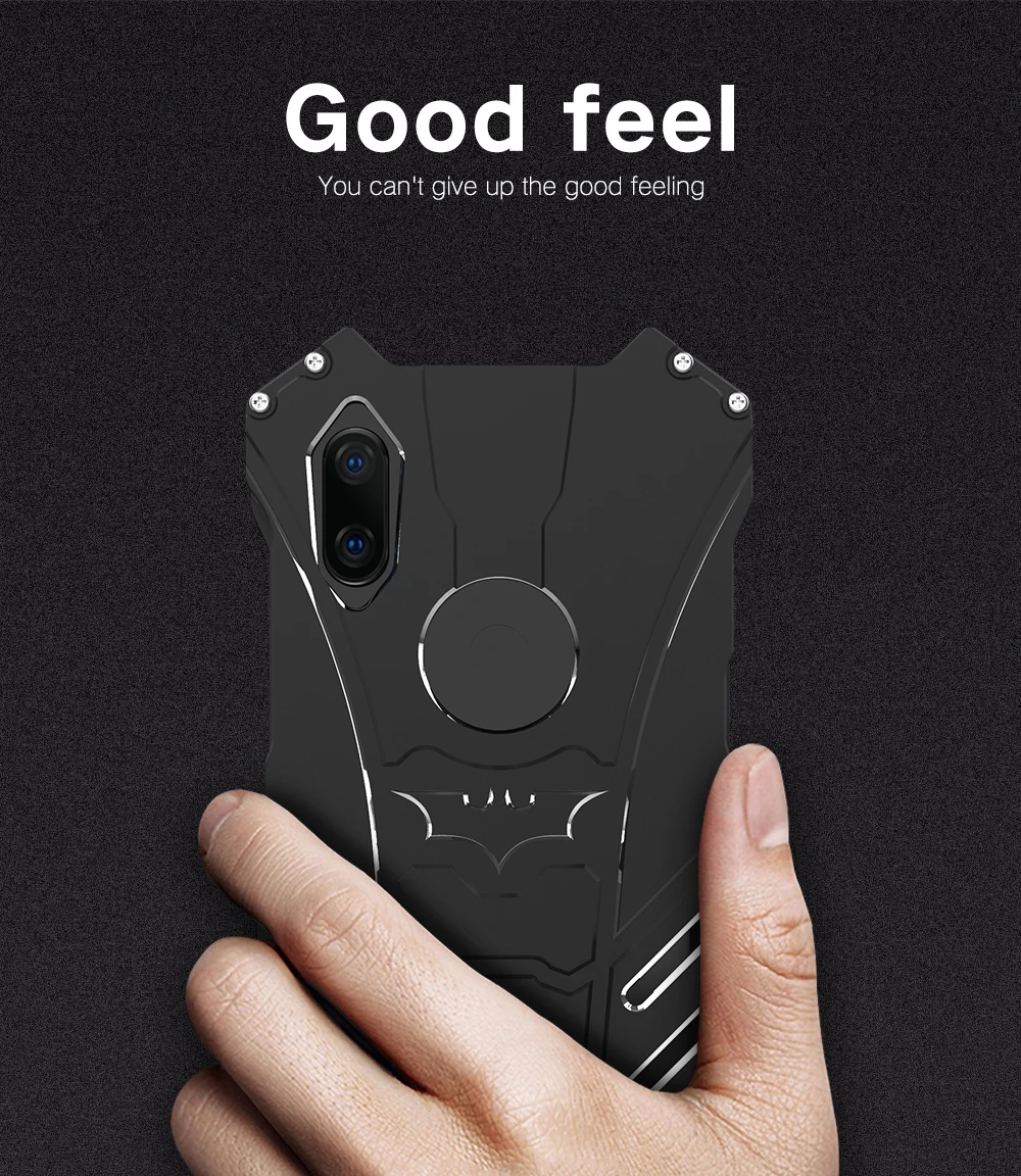 R-JUST металлический бампер для Xiaomi mi x 3 2 S Slim ударопрочный Armor чехол для Xiaomi mi x3 тяжелых вырезать край назад случаях