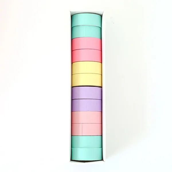12Pcs 12/6 шт./компл. лента washi розовый изоляционная лента Выбеленные винтажные вишня материал Эсколар. Kawaii Васи набор наклейки для скрапбукинга - Цвет: 12Pcs