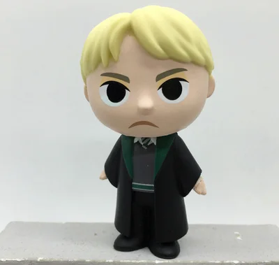 Funko Mystery Minis: Гарри Поттер-Добби, Рон, Лорд Волдеморт, рубеус один тайна фигурка свободная игрушка без коробки - Цвет: Синий