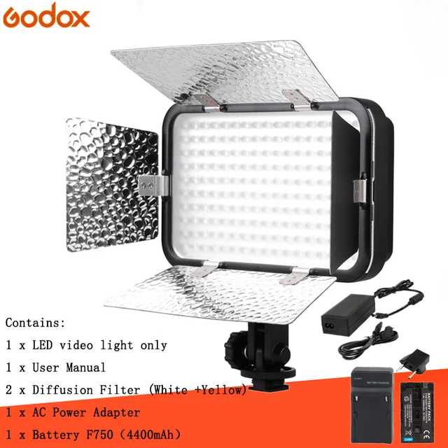 Led 170. Godox осветитель для видео портативный. Видеосвет Godox led 170 II.