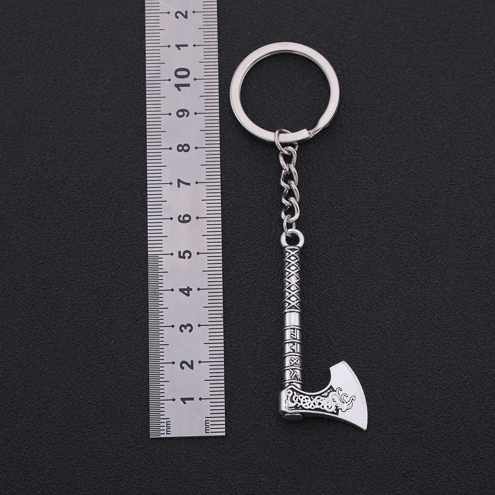 Моя форма дракон узор топор брелки искусственный кошелек автомобильный брелок