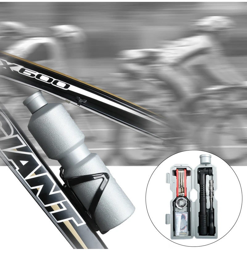 WEST BIKING набор инструментов для ремонта велосипеда, коробка для капсул, мульти складной спицевой гаечный ключ для горного велосипеда, велосипедная шина, бутылка для ремонта, набор инструментов