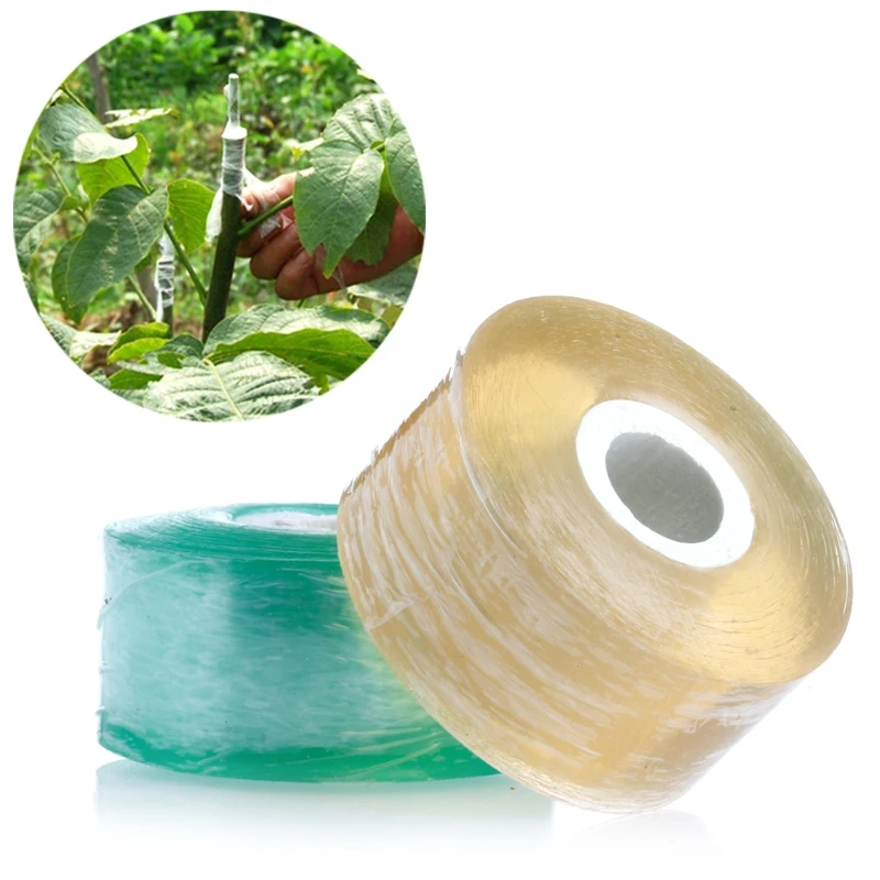 25MM x 100M Nursery Grafting Stretchable Tape Moisture Barrier Floristry Film Garden Supplies Plant Support Care | Дом и сад