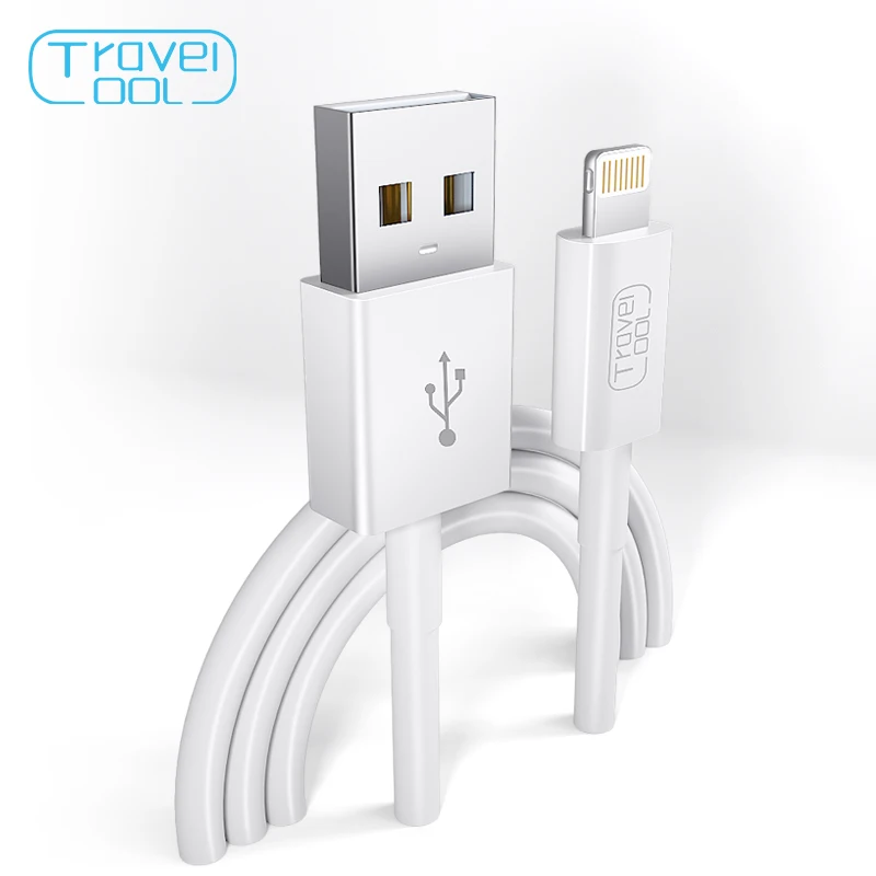 Usb кабель Travelcool для iPhone X XR 2.1A MFi быстрой зарядки Lightning usb 7 8 Max зарядное устройство USB