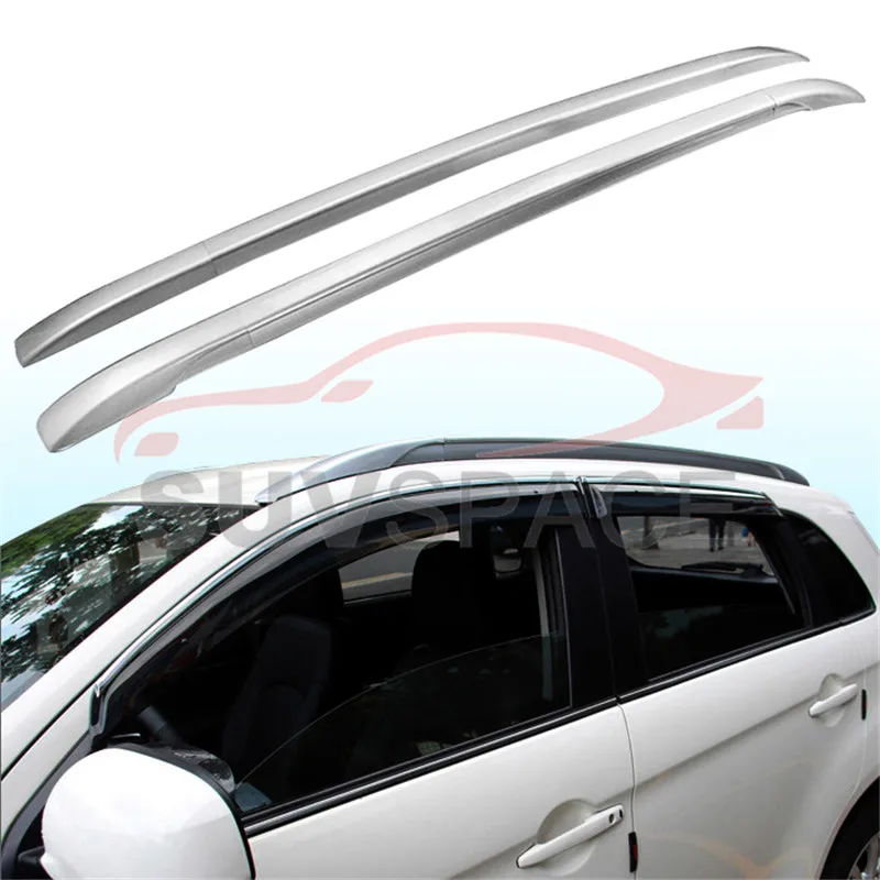 Высокое качество алюминия для Mitsubishi ASX 2010 2018 багаж багажник на крышу рейку|roof