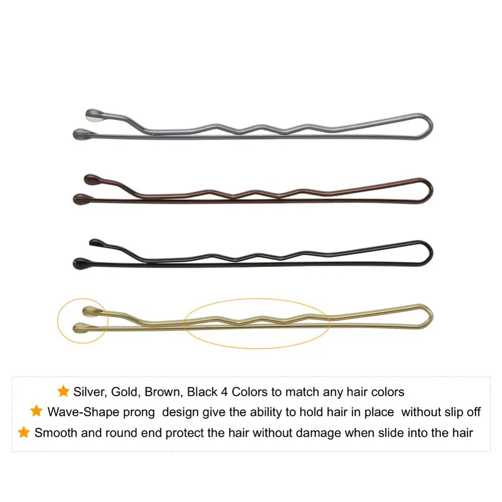 152 упак. Металлические золотистые черные маленькие мини изогнутые спиральные