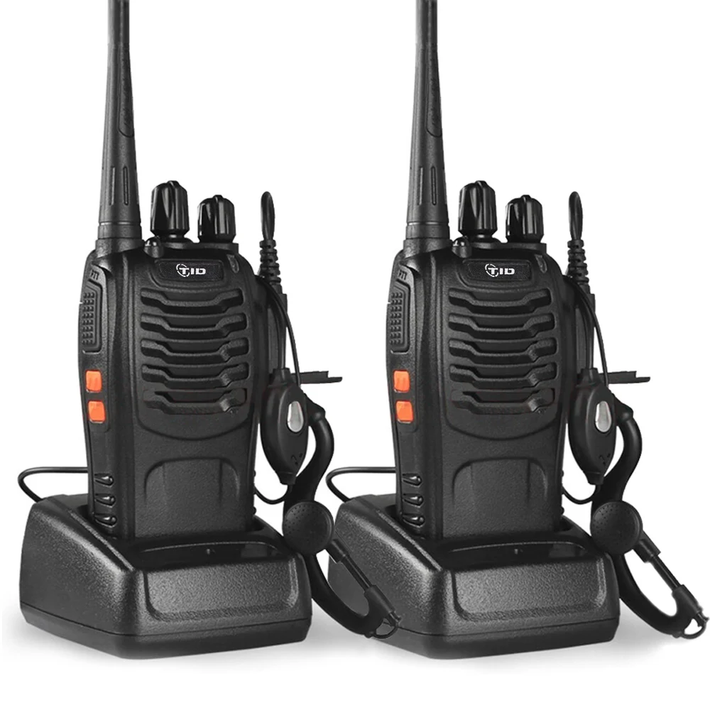 2 шт. рация TD V2 16CH 5 Вт UHF радио 400 470 МГц двухстороннее HF трансивер Радио станция wakie