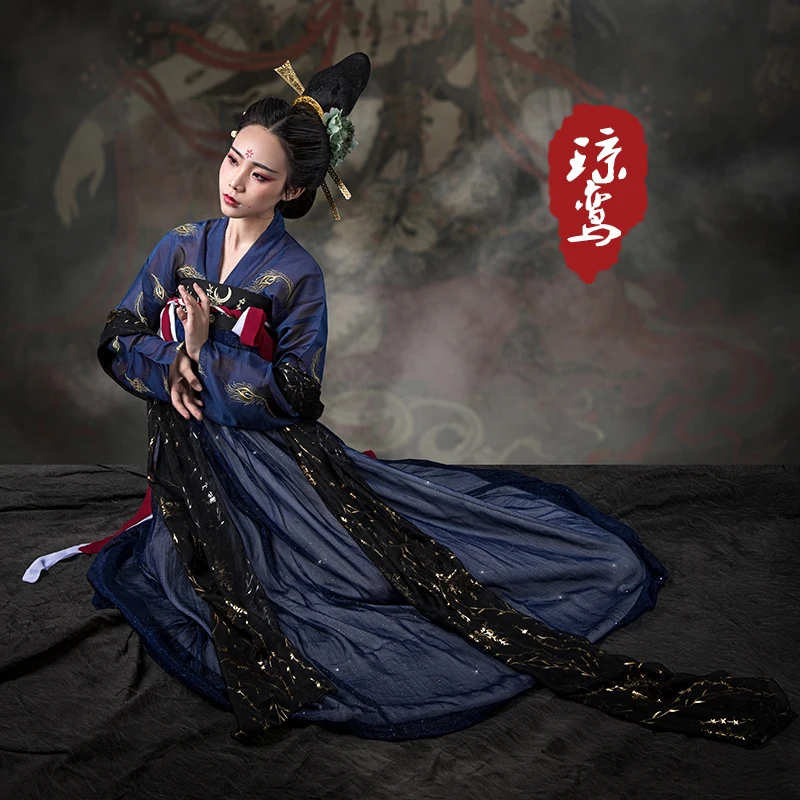 2020 пользуются большим спросом в стиле ханьфу Для женщин обхват груди-длина