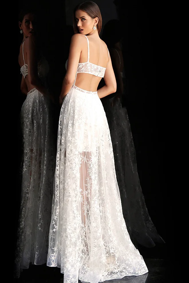 Женское платье без рукавов с принтом звезд длинное в стиле бохо открытой спиной