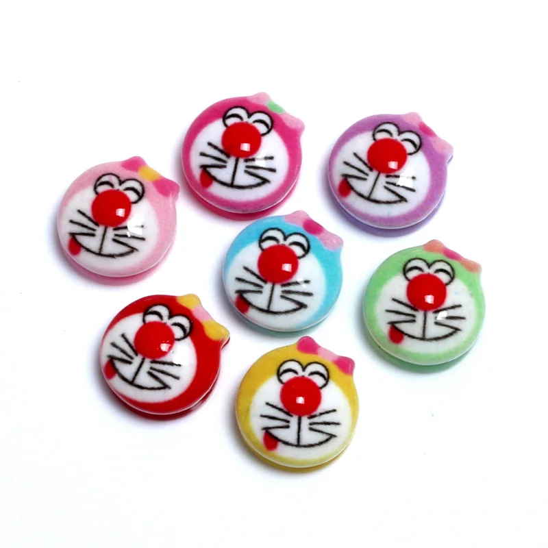 50Pcs Mixed Jingle Cat Resin Decoration Crafts Beads Flatback Cabochon Scrapbooking DIY Embellishments Kawaii Diy Accessories | Дом и сад