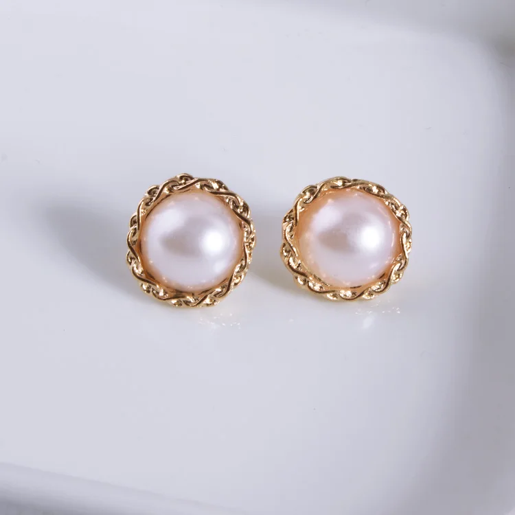 Горячая Распродажа 6 шт./компл. модные простые круглые серьги-гвоздики