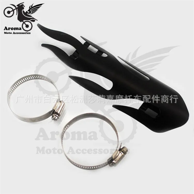 Индивидуальная огненная стильная мотоциклетная выхлопная крышка глушителя для