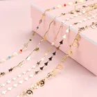 2 млот, оптовая продажа, металлическое медное украшение, цепочка, шармы, позолоченные для самостоятельного изготовления сережек, браслетов, ножных браслетов, ювелирных изделий