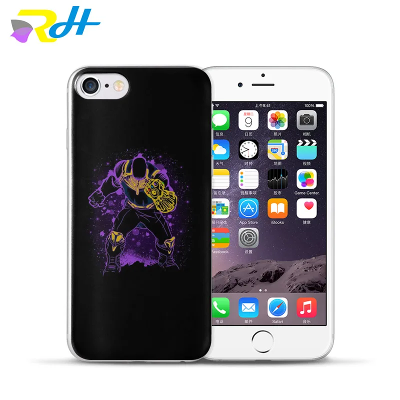 Чехол для iphone 7 7Plus 6S 8 Plus X Xr Xs Max SE мягкие силиконовые чехлы телефонов задняя крышка