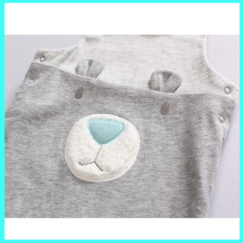 2 шт. детский зимний комбинезон с мультяшным медведем и длинными рукавами|infant girl