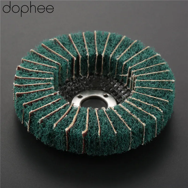 Dophee 100 мм 4 &quotАксессуары Dremel Синяя Нейлоновая пластина фотодиск для угловой