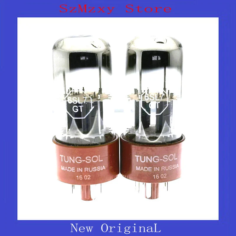 

2PCS/LOT 6SL7 tubes TUNG-SOL Tungsol 6SL7GT Generation of 6N9P 6SL7