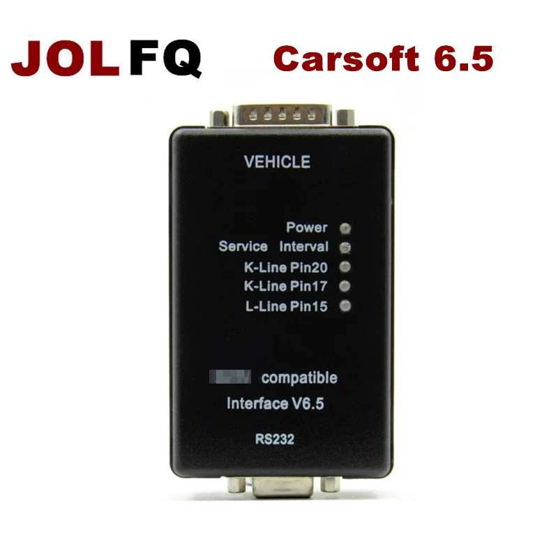 Новый автомобильный интерфейс JOLFQ Carsoft 6 5 для bmw E30/E36/E46 OBD2 программное обеспечение