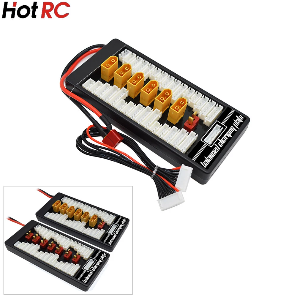 HotRc/1 шт. высокое качество 2S 6S Lipo батарея параллельная зарядная плата зарядное