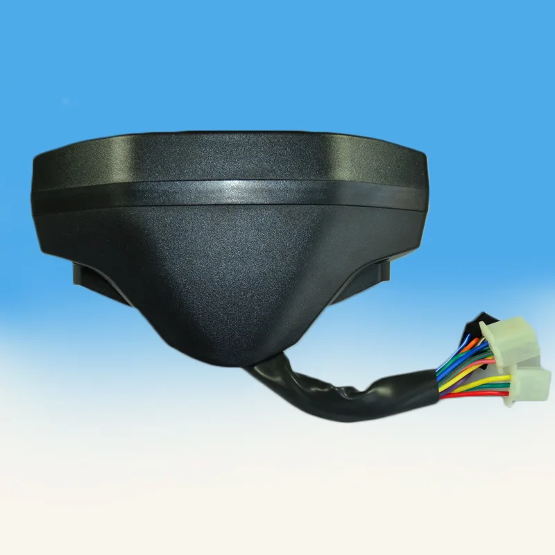 7 цветов Регулируемый Мотоцикл Тахометр цифровой спидометр ЖК одометр чехол для