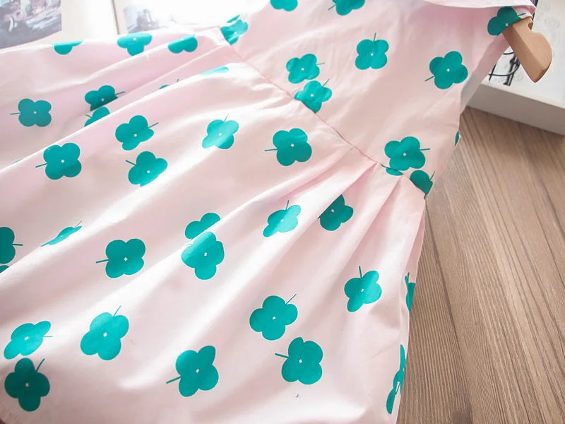 Toddler Girl Summer Dress Cotton Kids Dresses For Girls Wholesale Lots Bulk Clothes Little Floral Party White | Детская одежда и