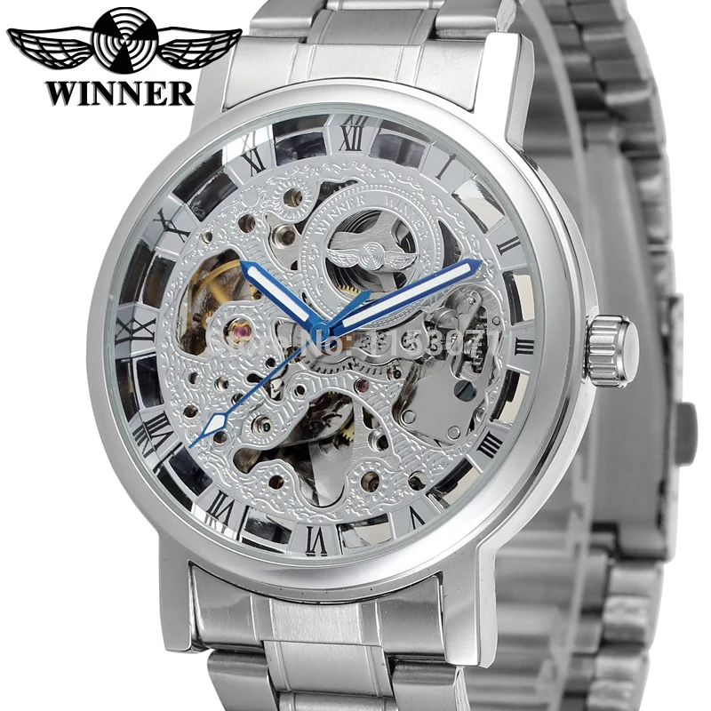 

Новинка, роскошный автоматический мужской браслет-скелетоны WRG8028M4S3 с браслетом из нержавеющей стали, бесплатная доставка в подарочной коро...