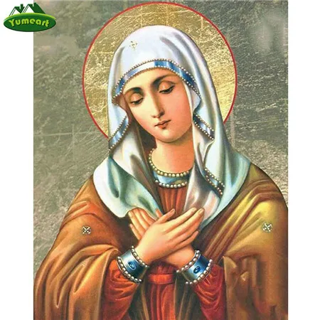 5905566 YUMEART Diy алмазная живопись религия икона святого Николая рукоделие Алмазная мозаика, поделка вышивка крестиком священный Декор - Цвет: 5905566