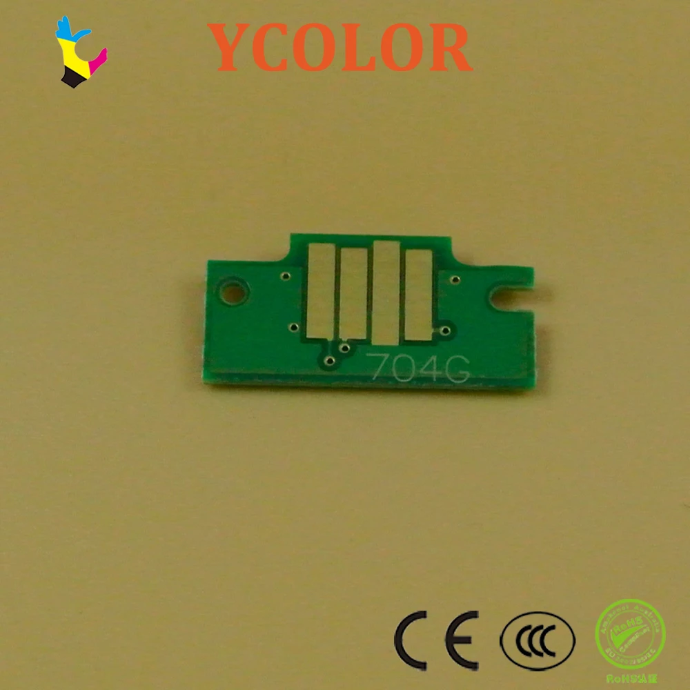 

12 шт./лот PFI 704 чип картриджа для Canon IPF 8300 8310 чип картриджа
