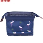 Женская дорожная косметичка rubullets, портативная милая сумочка для косметики, Высококачественная косметичка для косметики, чехол для туалетных принадлежностей