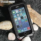 Для iphone 6 Чехол ударопрочный сверхпрочный бронированный металлический чехол для iphone 8 6s 7 plus 5 5S se уличная жизнь водонепроницаемый + закаленное стекло