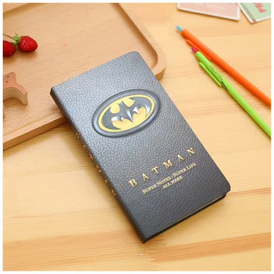 Batman Милый блокнот Бэтмен Kawaii Мультфильм альбом для рисования тетрадь в твердой обложке дневник детские школьные принадлежности WJ-XXWJ536 - Цвет: Batman