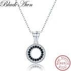 Женское ожерелье с шпинелем BLACK AWN, серебро 925 пробы, ювелирные изделия P193