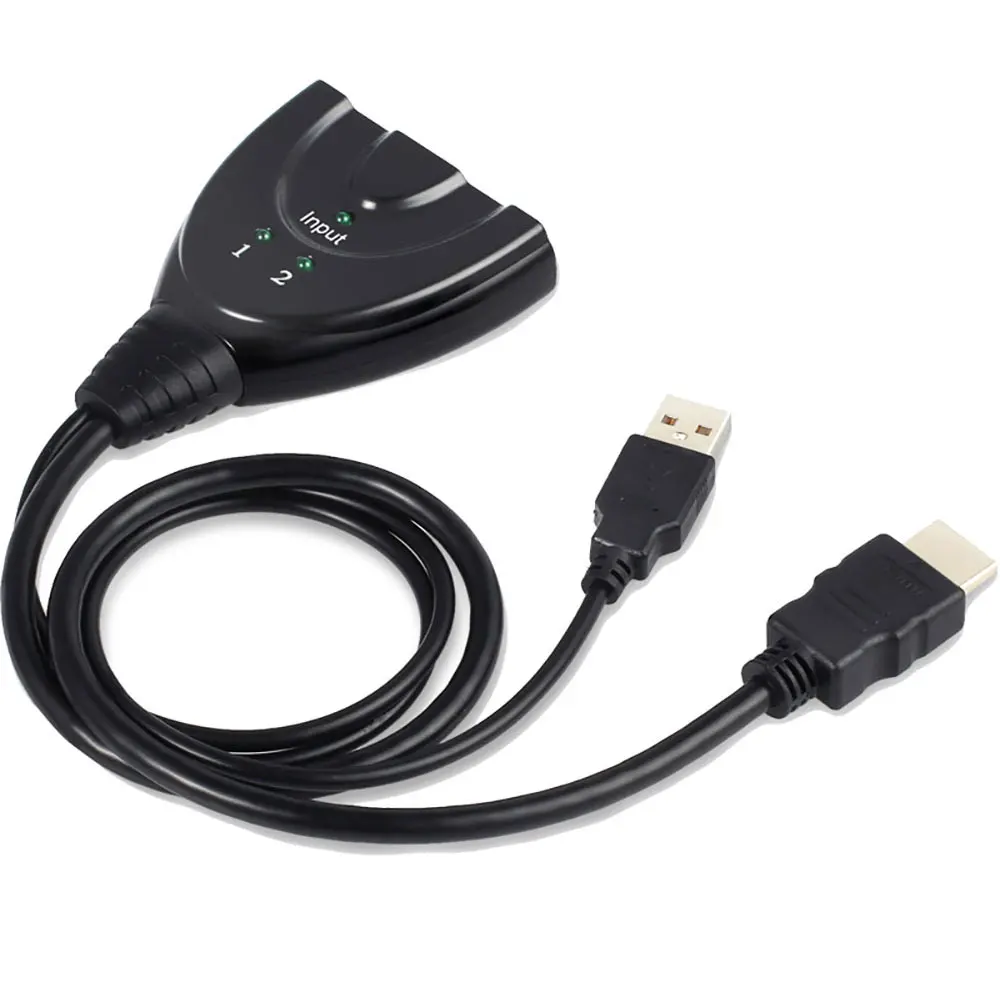 PROZOR 4K * 2K 3D HDMI совместимый 1X2 сплиттер Поддержка DTS HD DSD LPCM 7 1 конвертер для