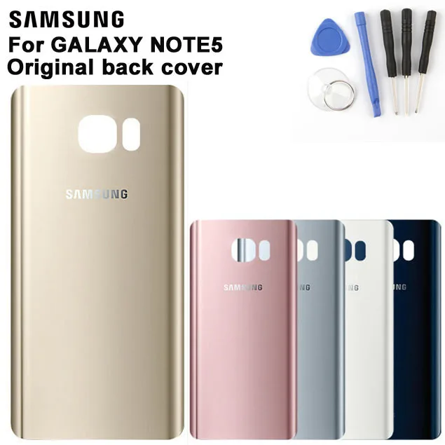 Задняя крышка для Samsung Galaxy Note 5 SM N9208 N9200 N920t Note5 задняя телефона|Бамперы| |