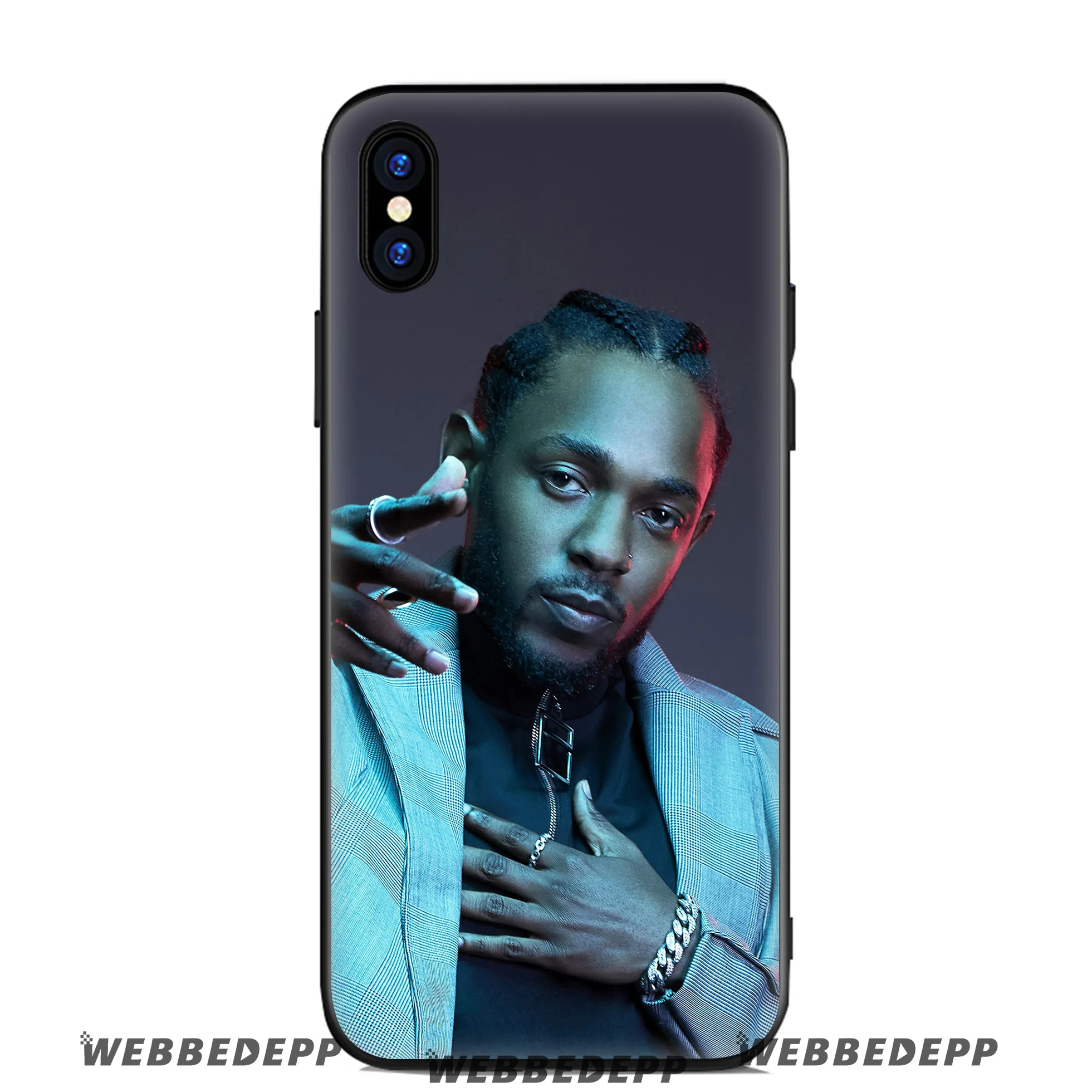 WEBBEDEPP Kendrick Ламар мягкий силиконовый чехол для Apple iPhone 11 Pro Xr Xs Max X или 10 8 7 6 6S Plus 5 5S SE